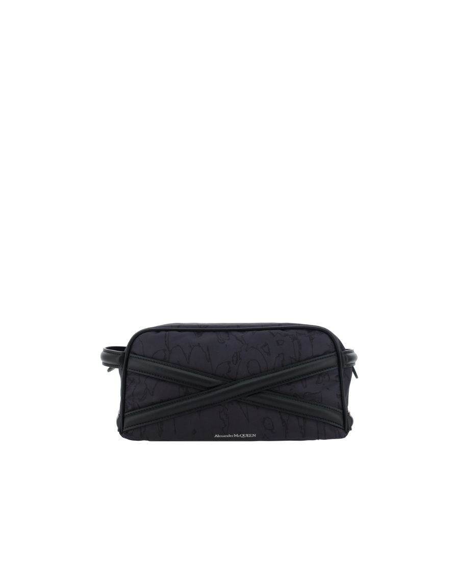 Alexander Mcqueen The Harness Vanity Case Men In Black