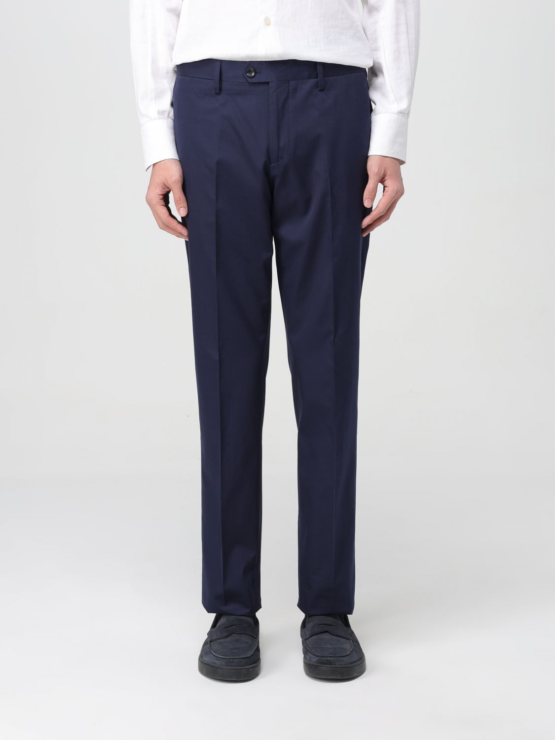 Lardini Long-sleeved Suit In Blue