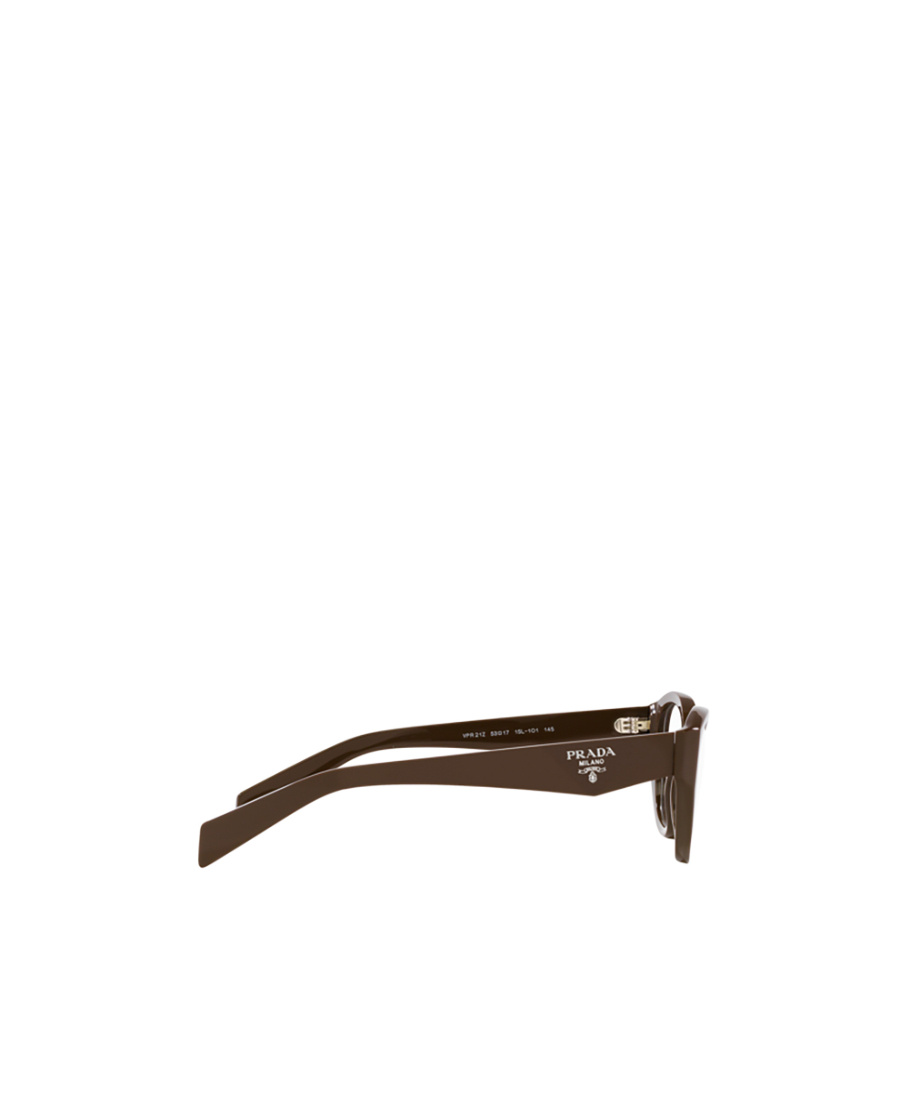 Prada Cat-eye Frame Glasses In Brown