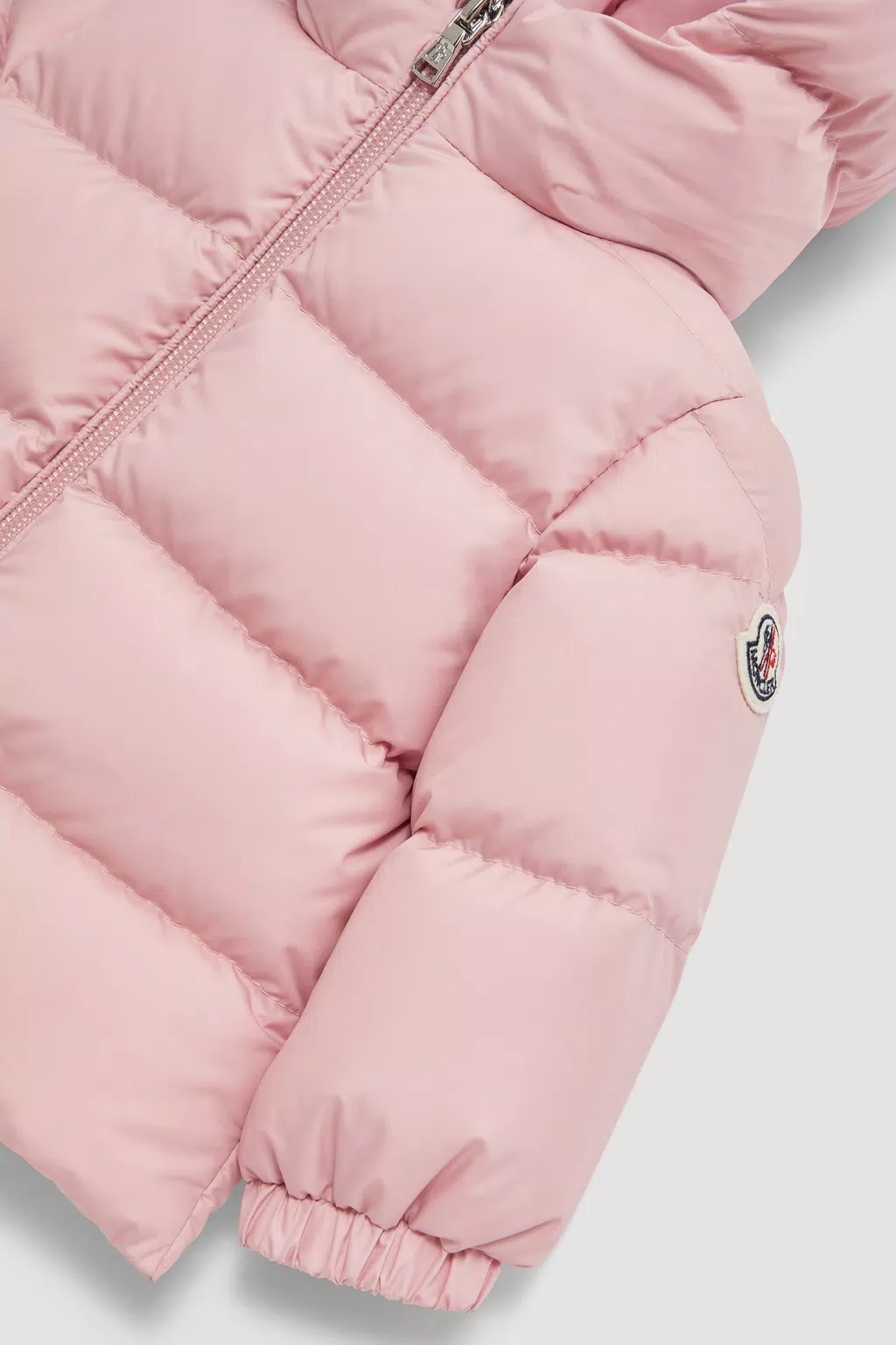 Moncler Sharon Hooded Down Jacket Pink In Pink