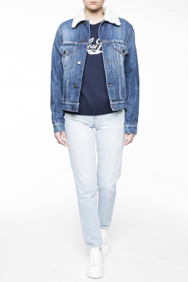 SAINT LAURENT MAKE AN OLD DENIM COAT