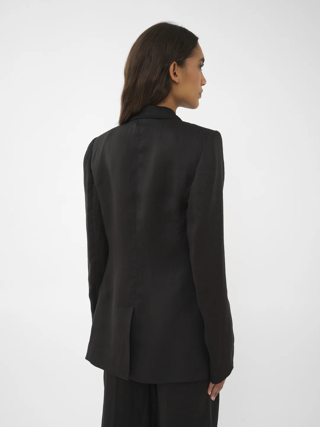CHLOÉ OPEN-FRONT RAMIE BLAZER