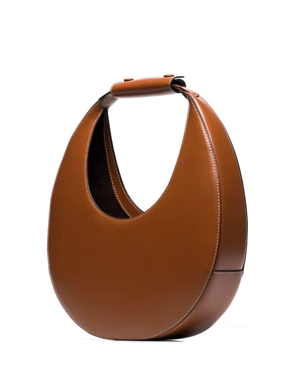 Staud Moon Tote Bag In Brown