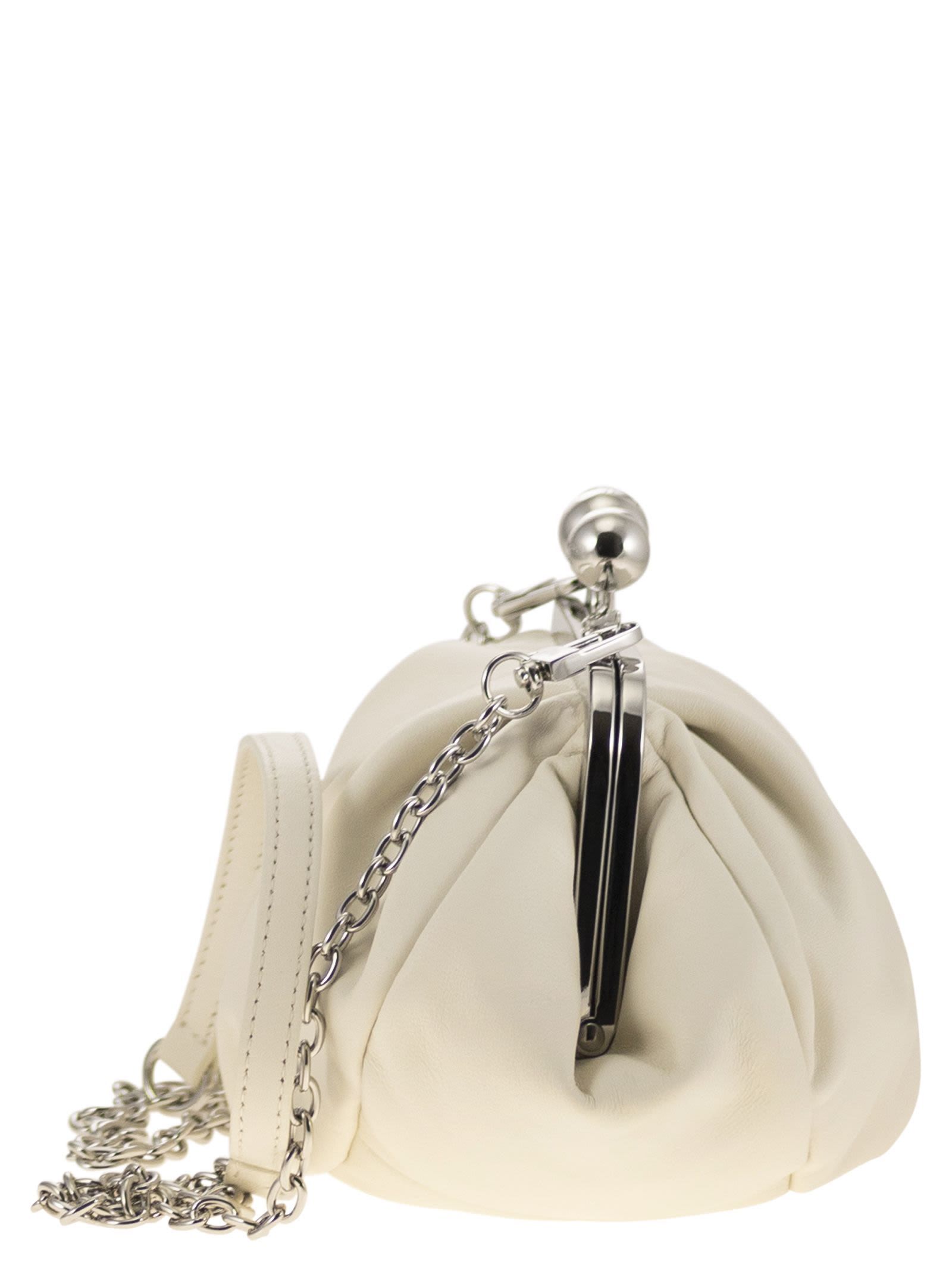 Weekend Max Mara Pasticcino Small Shoulder Bag In Nude