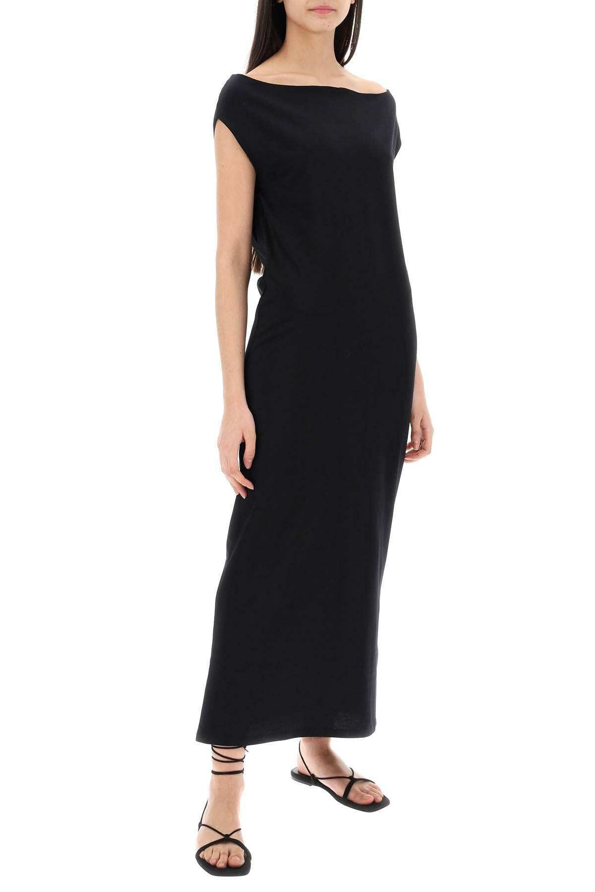 LOULOU STUDIO MARTIAL COTTON MIDI DRESS