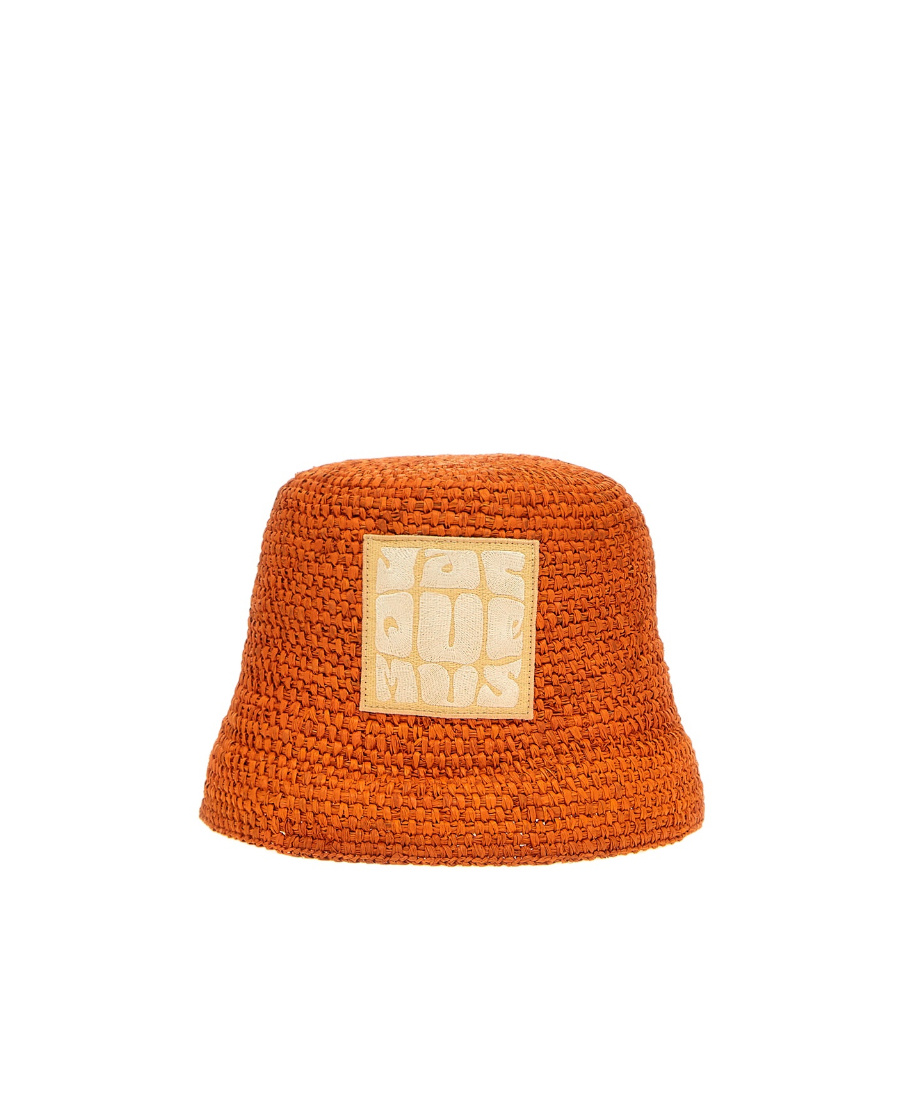 Jacquemus Lafite Fisherman's Hat In Orange