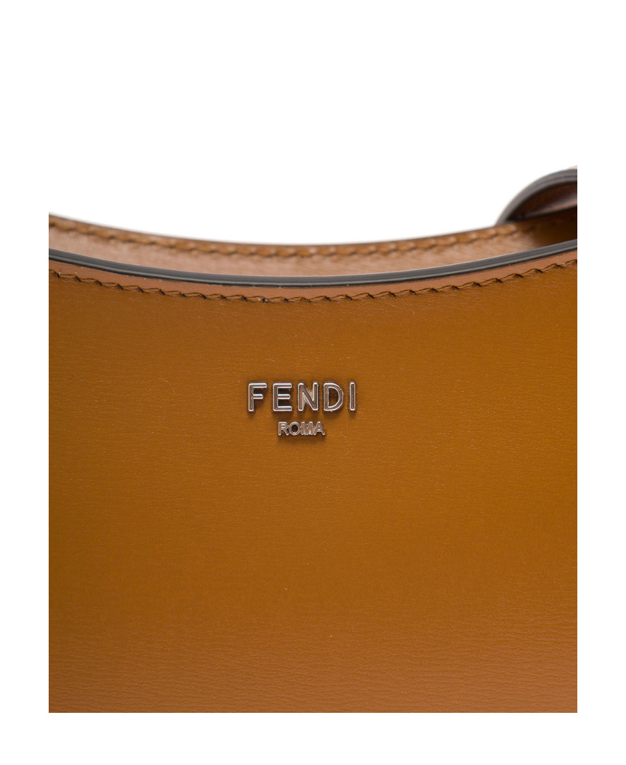 Fendi O'lock Swing Shoulder Bag In Brown