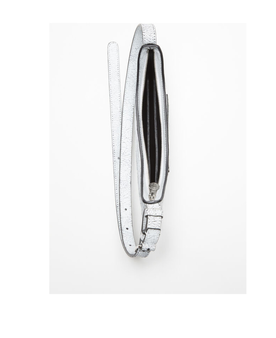 Acne Studios Platt Mini Shoulder Bag In White