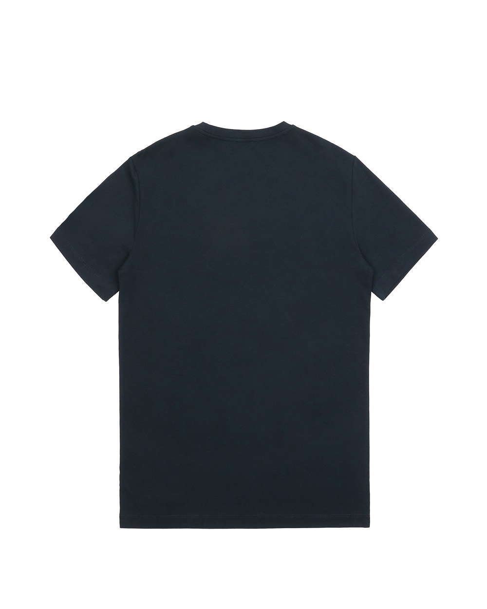 Ea7 Logo T-shirt With Round Neck In Black