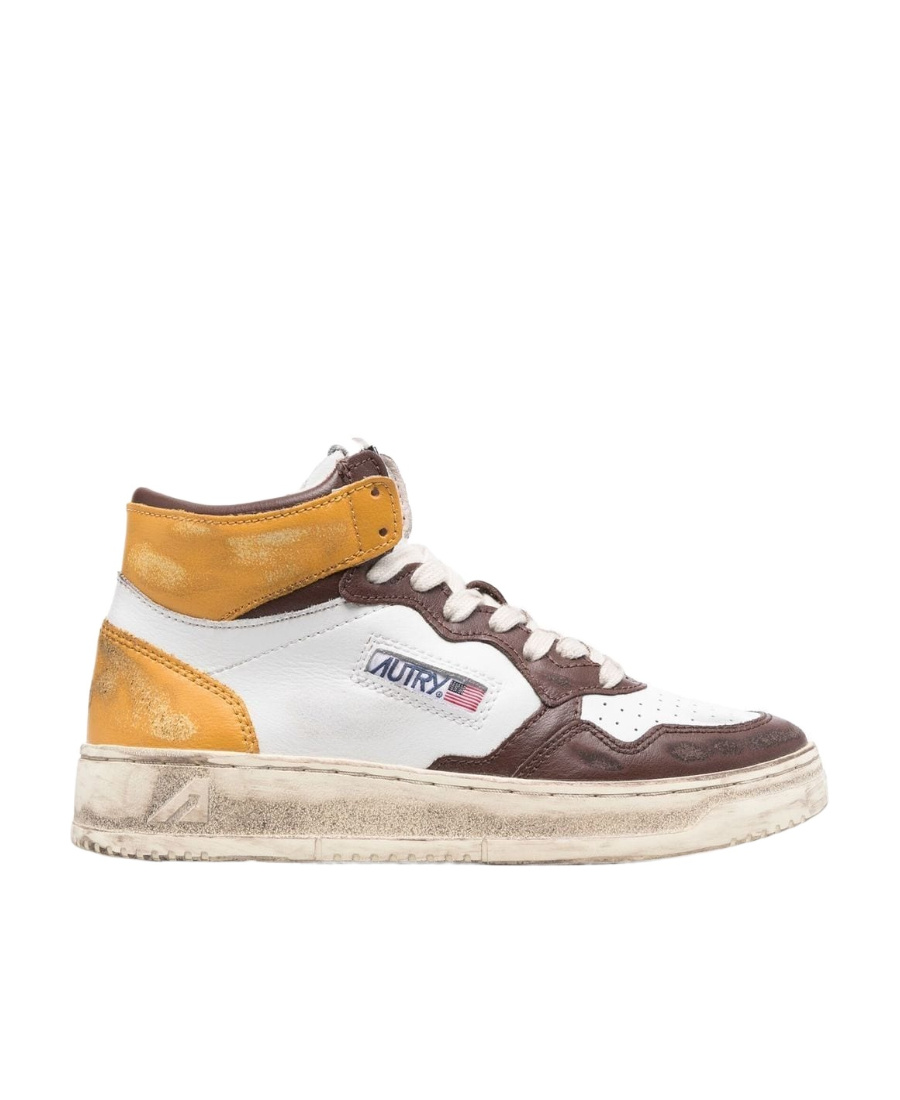 Autry Logo-laced Casual Sneakers In Multicolor