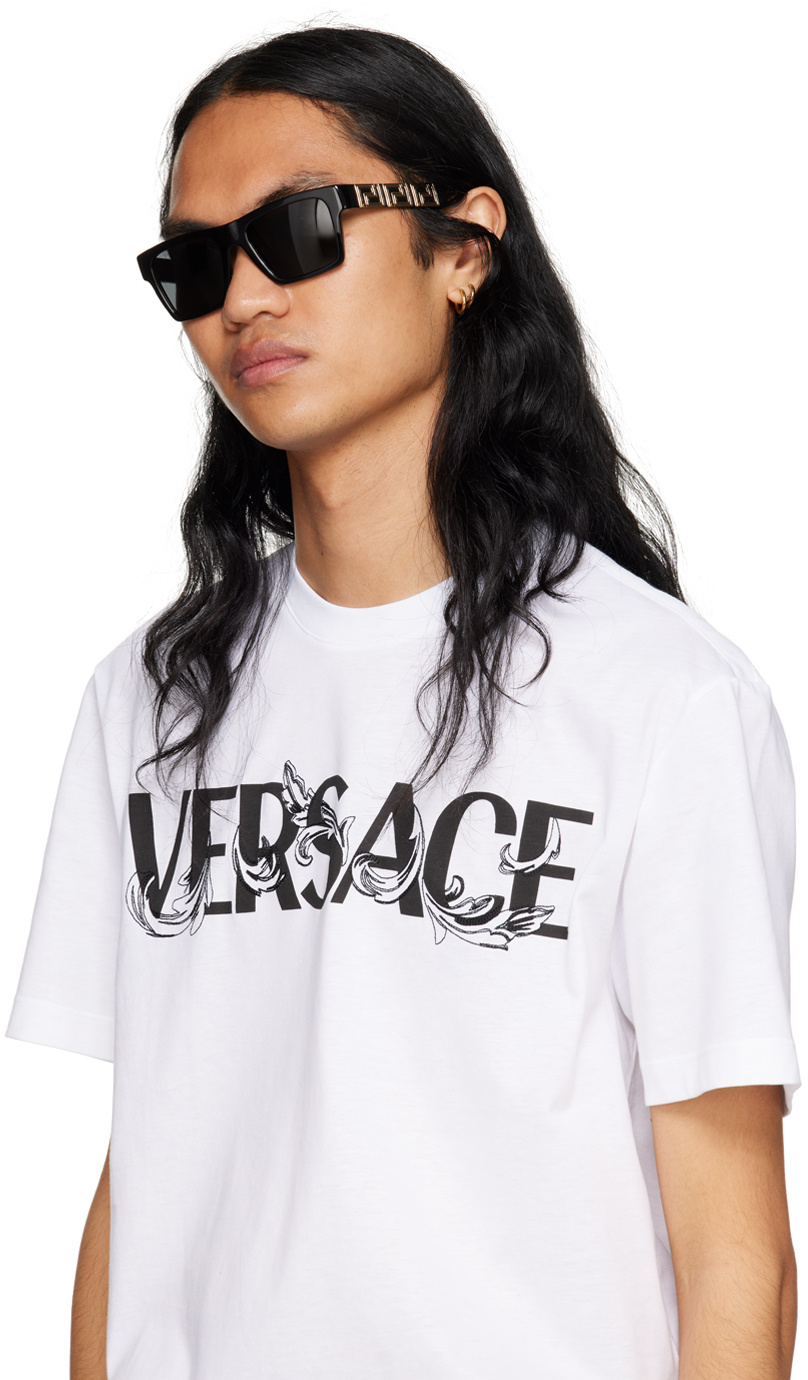Versace Logo Sunglasses