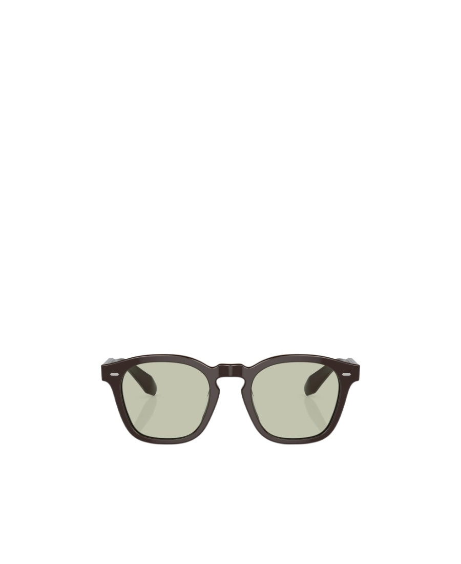 Oliver Peoples Logo Detail Frame Sunglasses In Nude