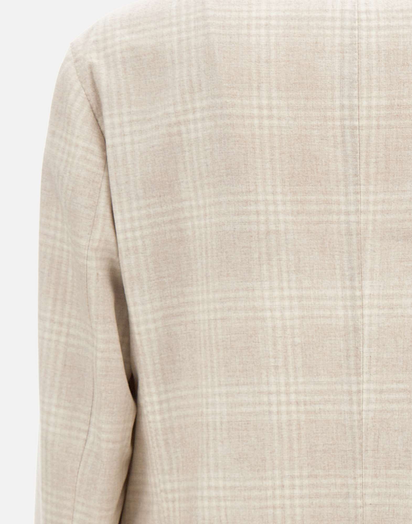 Eleventy Single-breasted Checked Blazer In Neutral