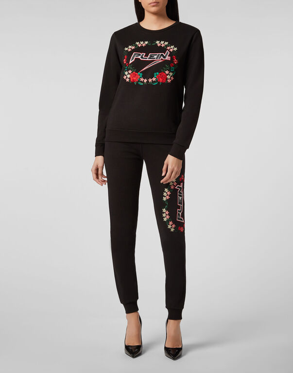 PHILIPP PLEIN LOGO DETAILS SWEATPANTS 