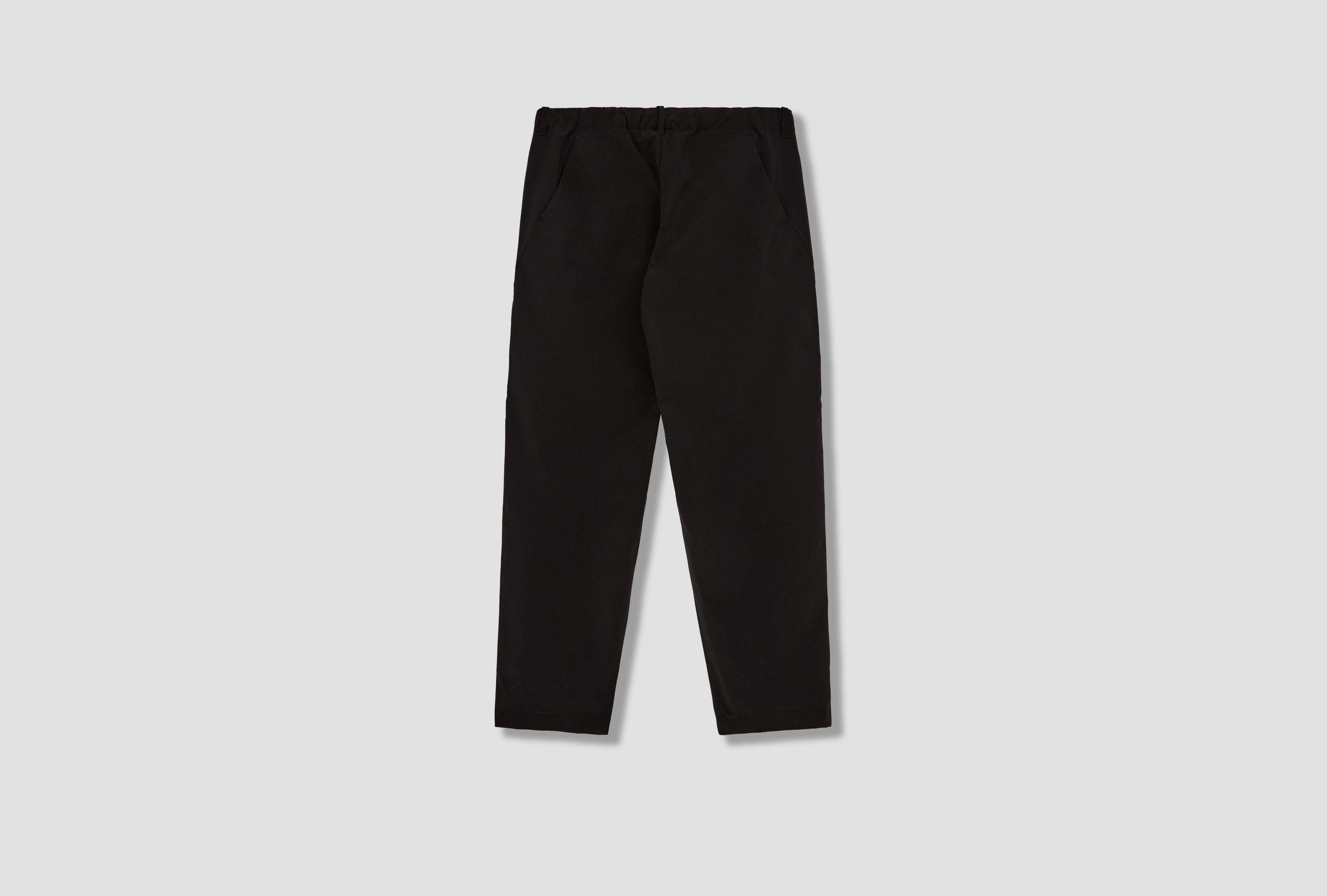Goldwin Elastic Waist Casual Pants In Black