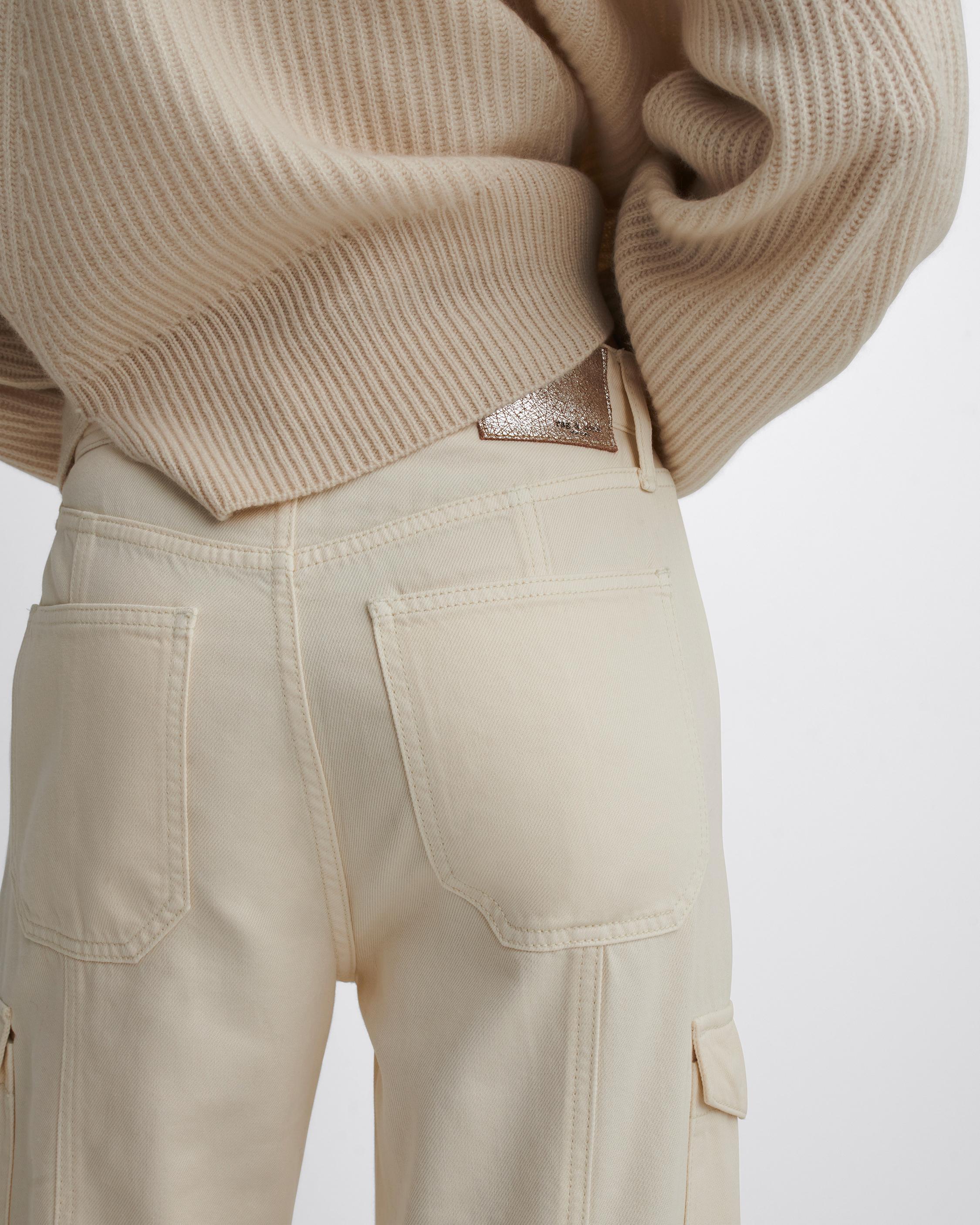 Rag & Bone Multi-pocket Jeans In White