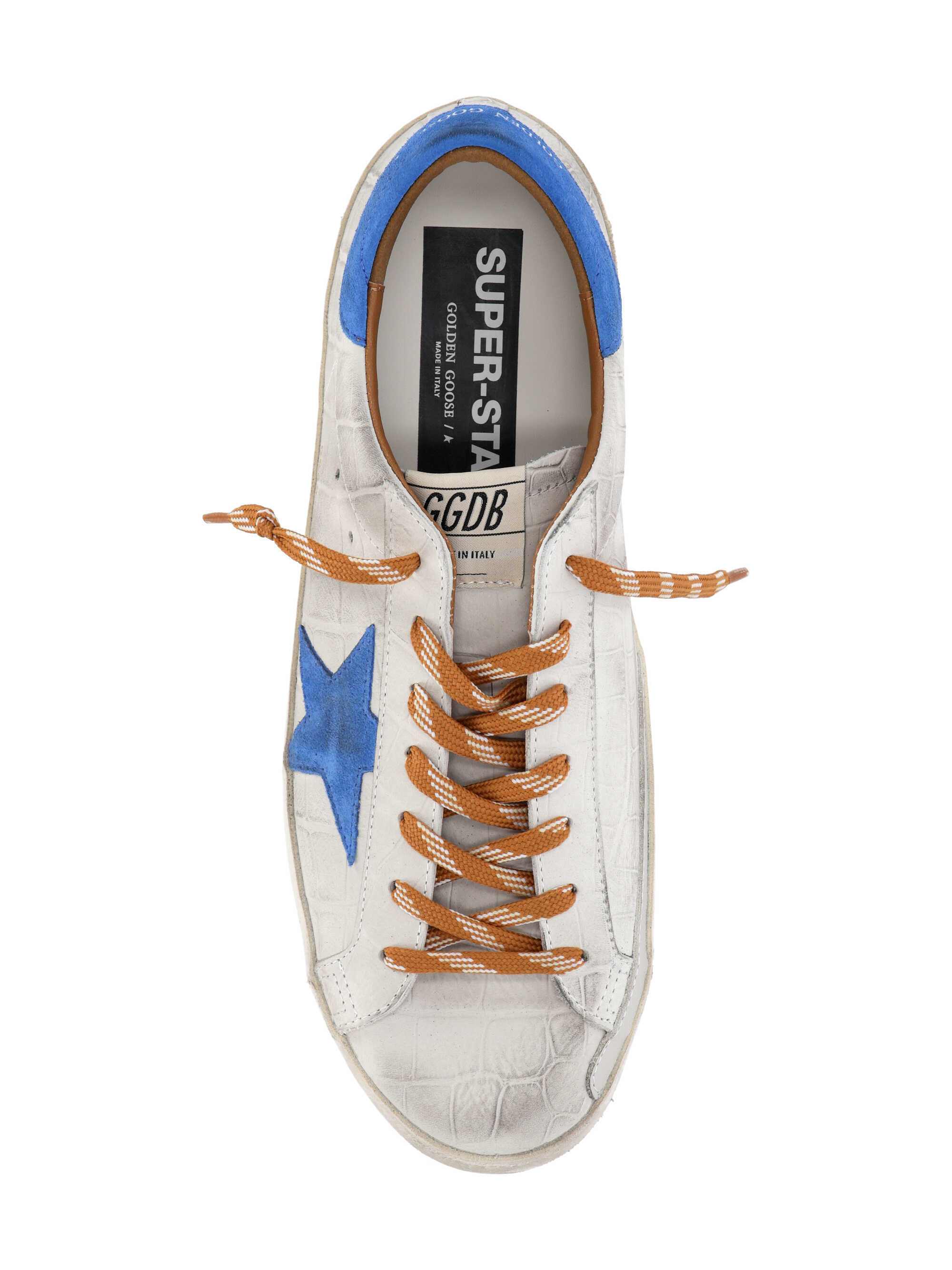 Golden Goose Round Toe Low-top Casual Shoes In Brown