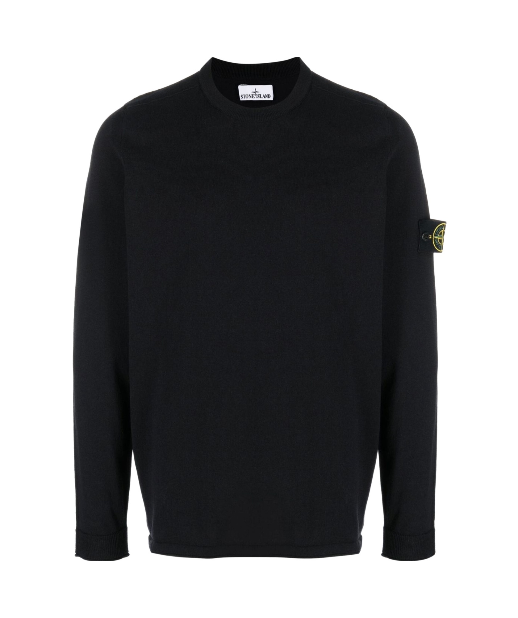 Stone Island Round Neck Sweater In Blue