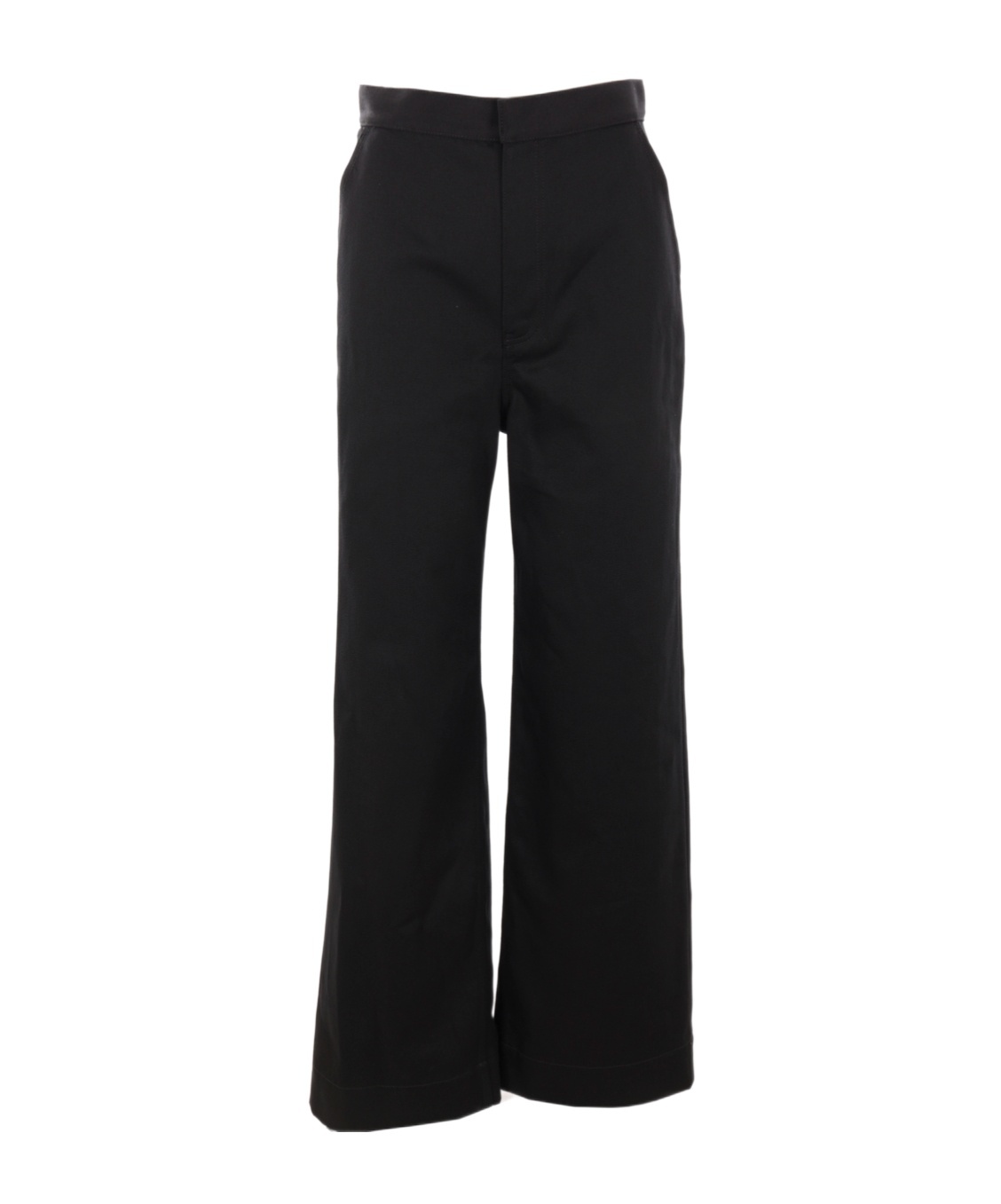 Jil Sander Straight Casual Pants In Black