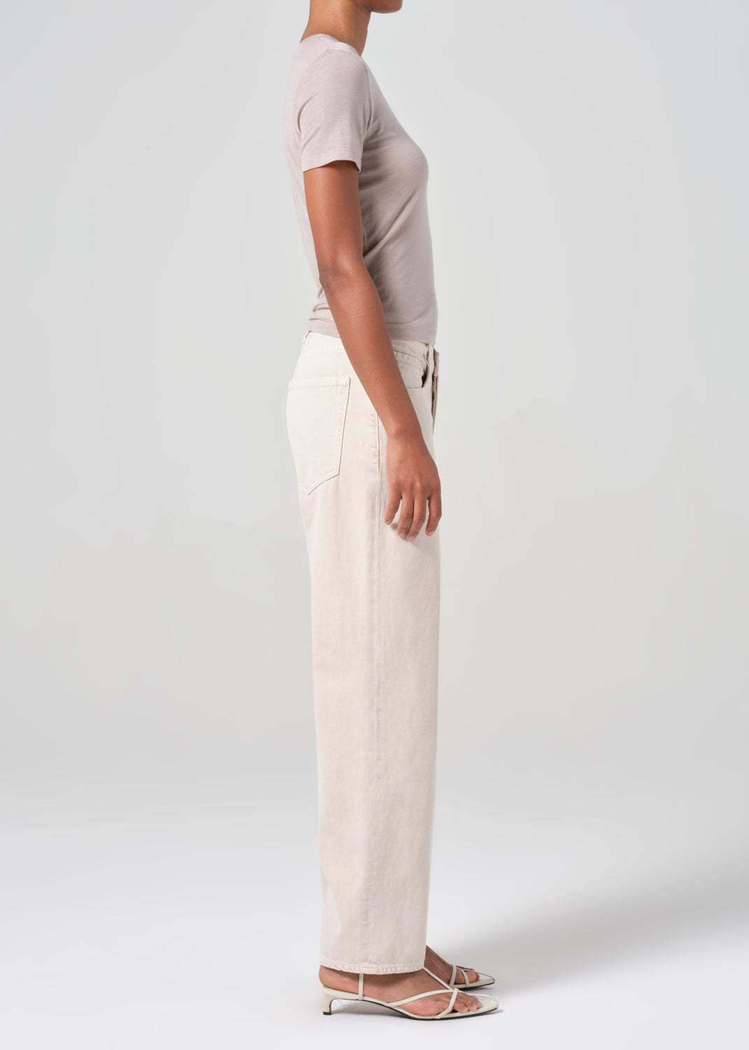 Agolde Straight-leg Jeans In Neutral