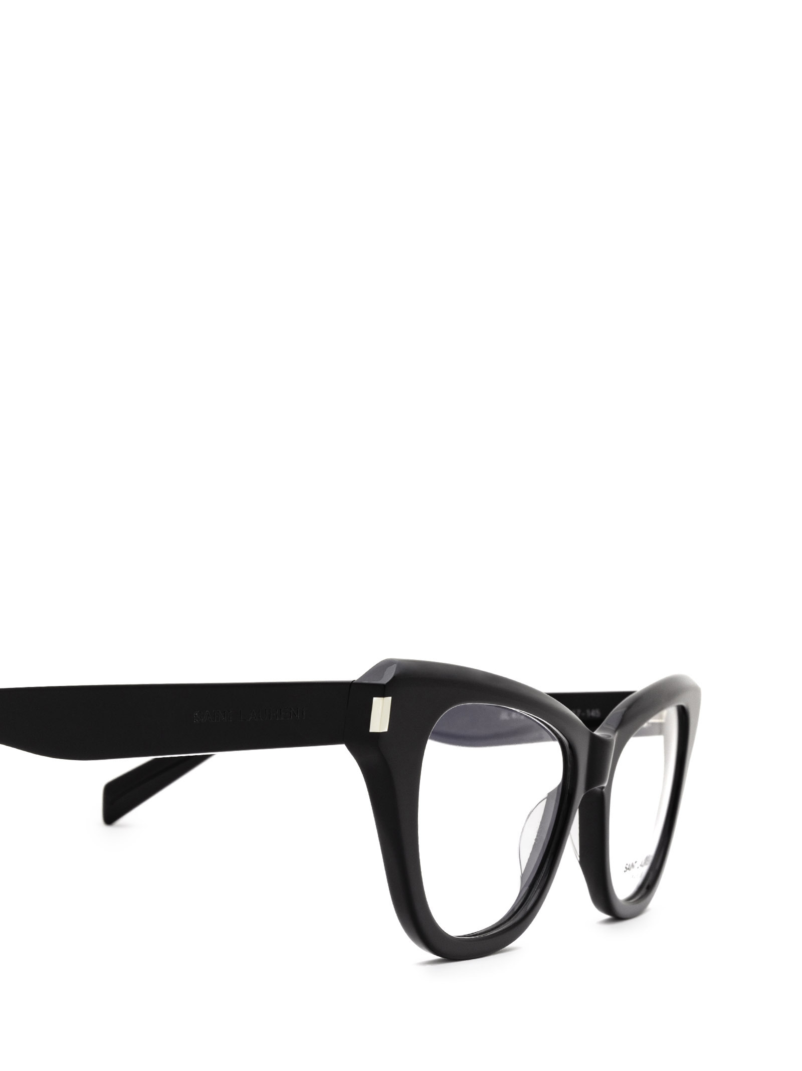 Saint Laurent Cat-eye Eyeglass Frames In Black