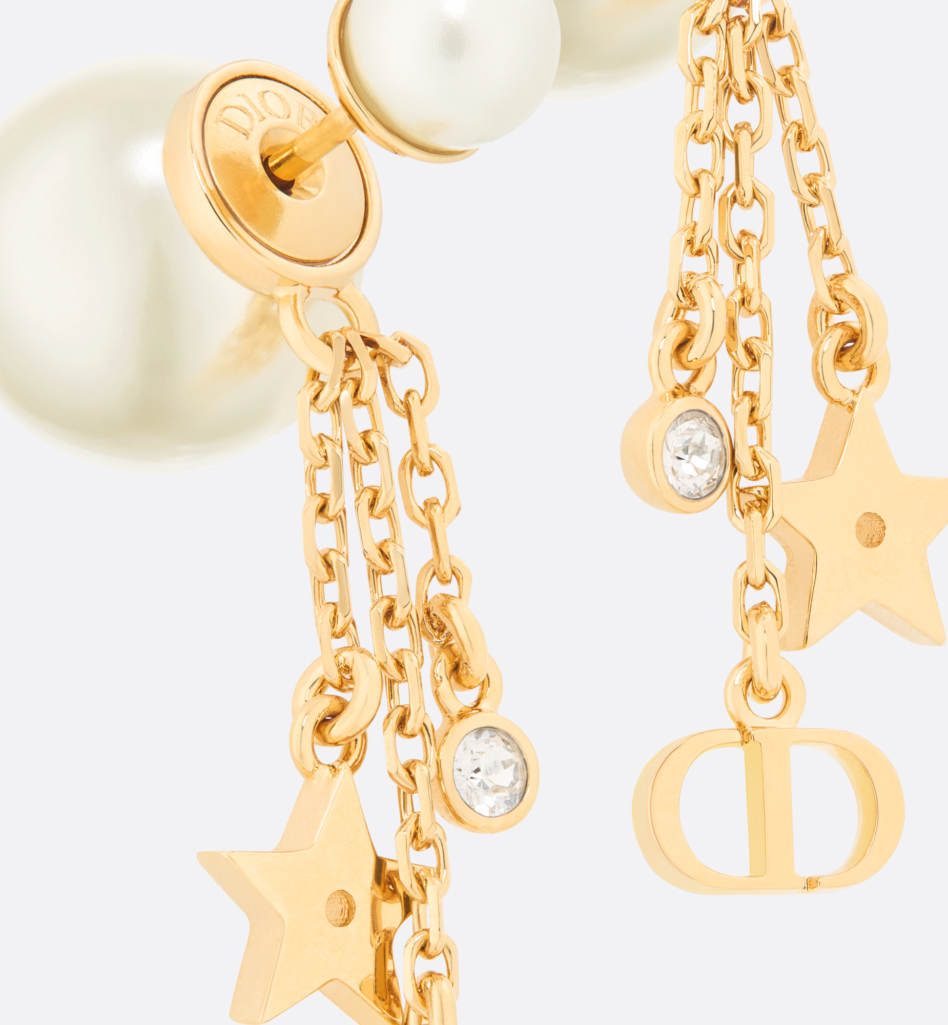 Dior Tribales Earrings In Gold