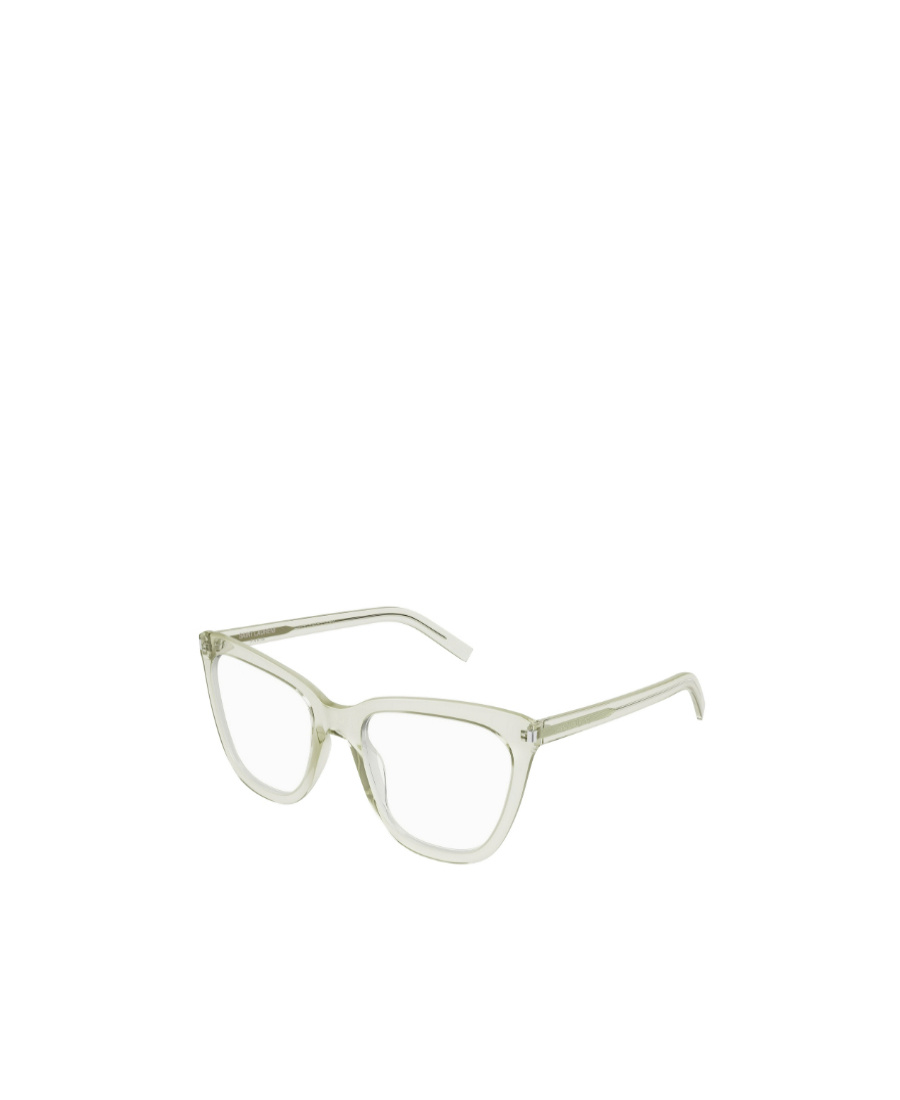 Saint Laurent Clear-lens Glasses In White
