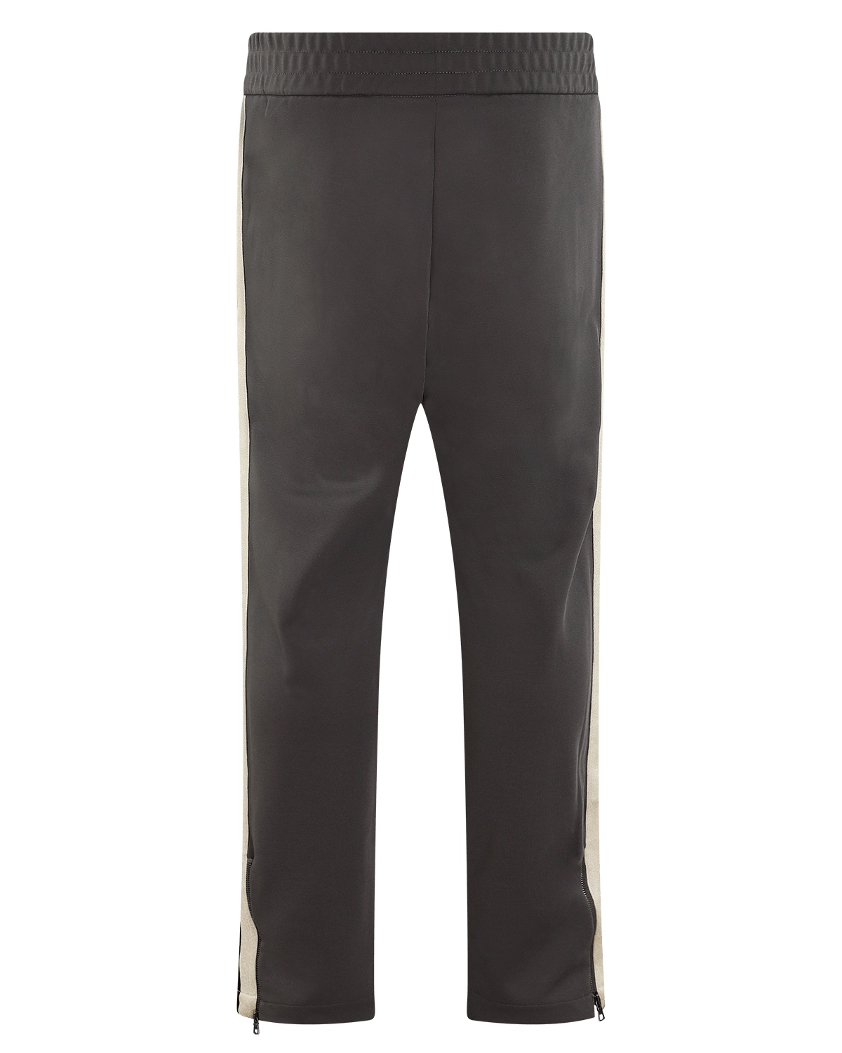 Palm Angels Logo Track Joggers Straight Leg Style In Brown