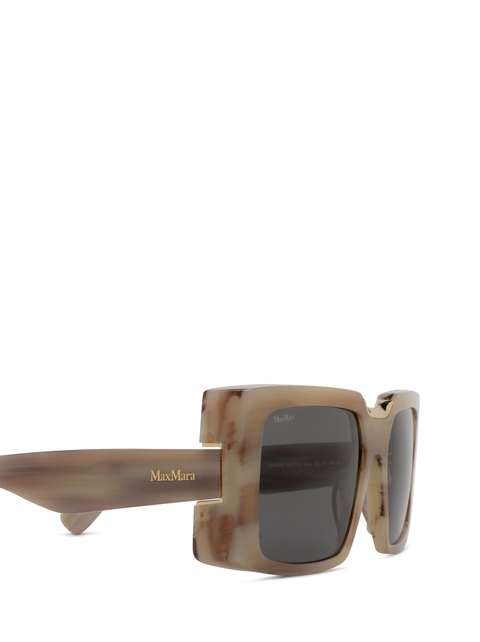 Max Mara Square Frame Sunglasses In Gray