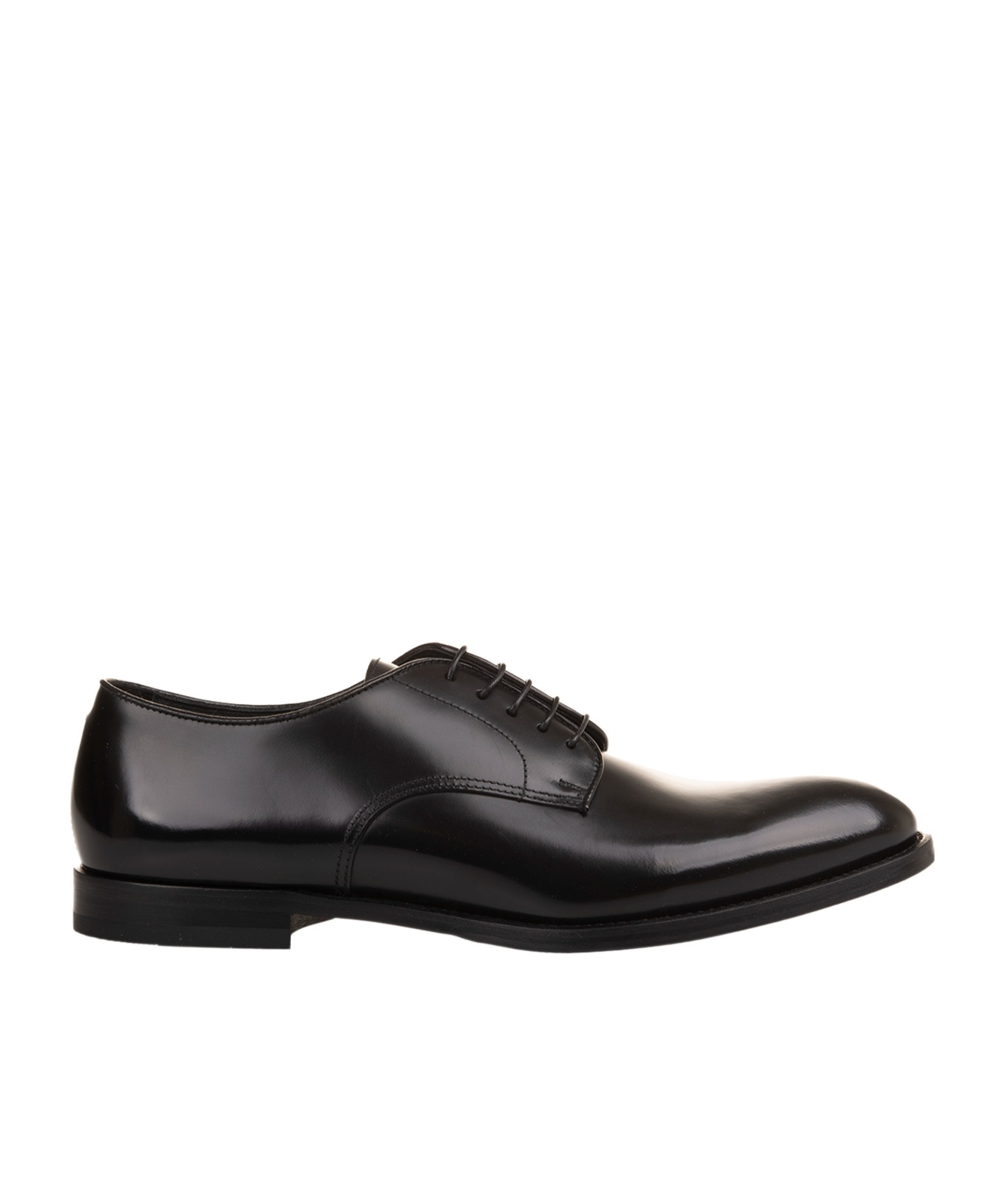 Doucal's Stringate Derby In Black