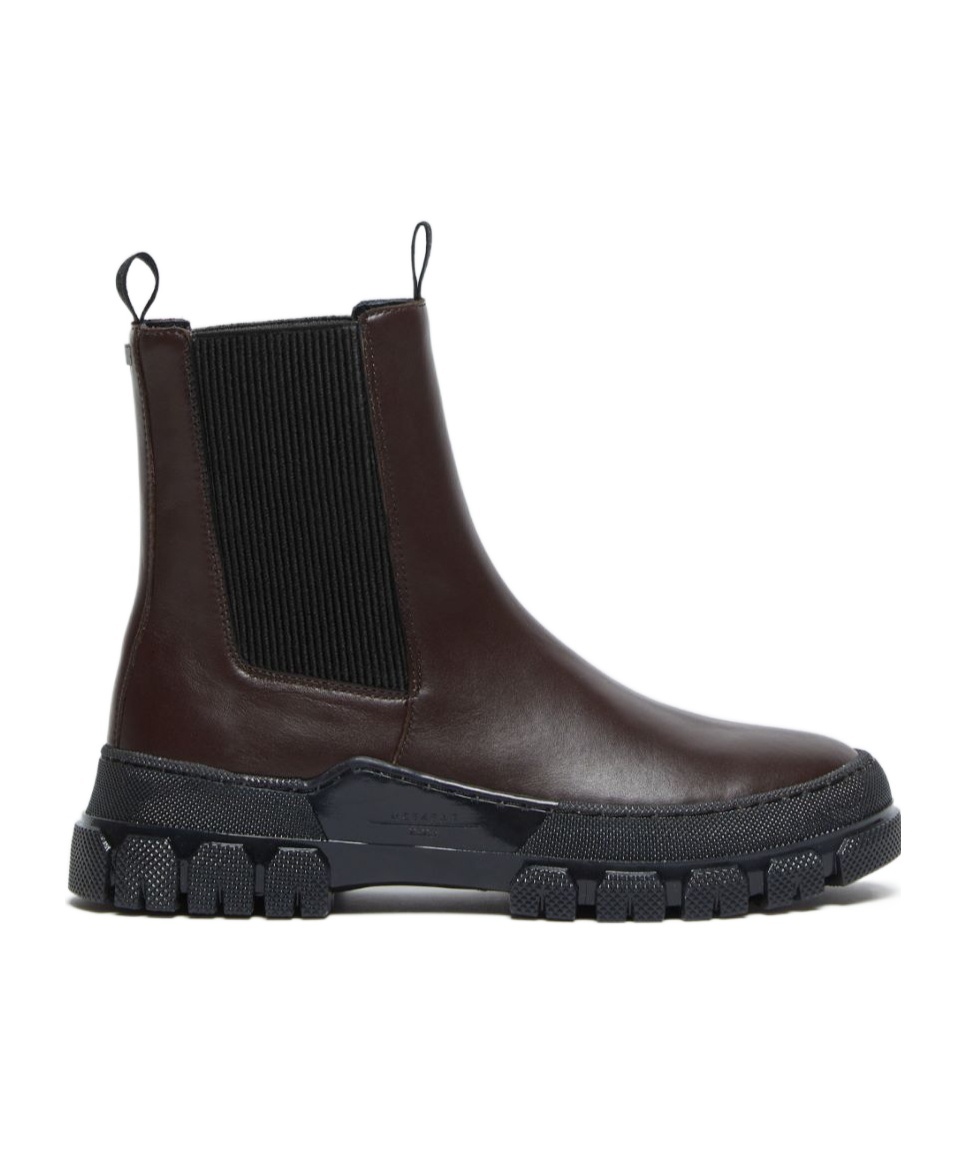 Weekend Max Mara Logo Chelsea Boots