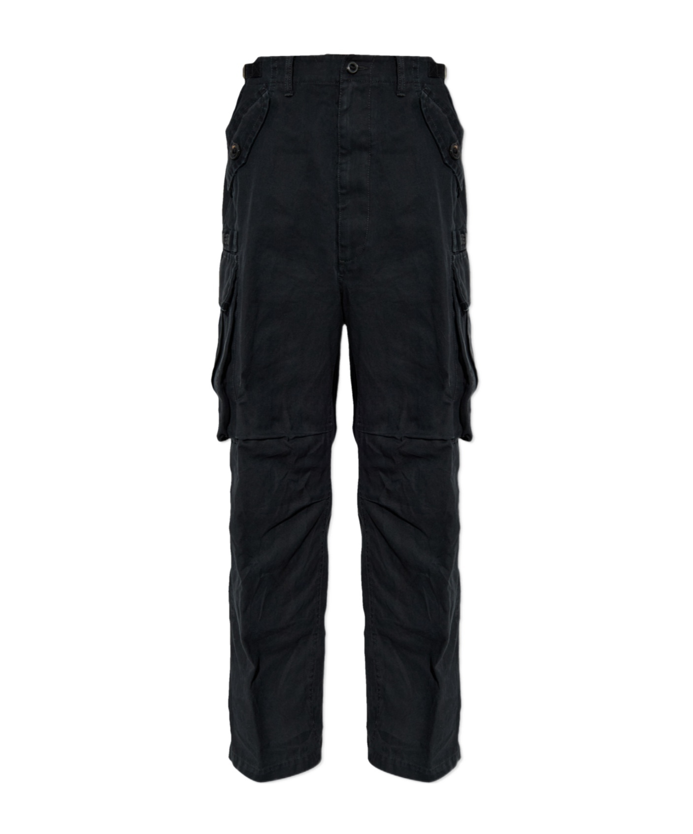 Dsquared2 Waistband Casual Pants In Black