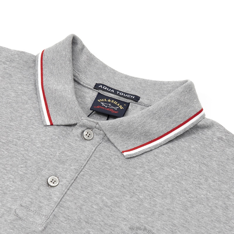 PAUL & SHARK LOGO DETAILS POLO SHIRT