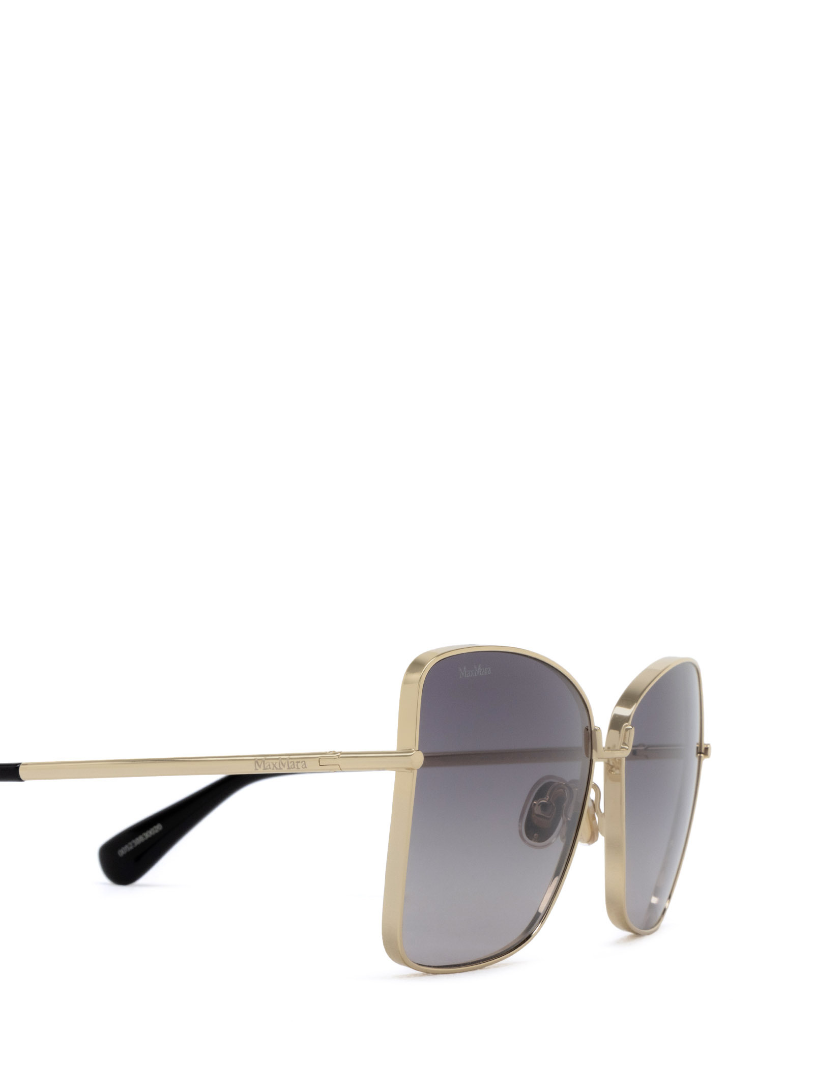 Max Mara Logo Sunglasses In Gray
