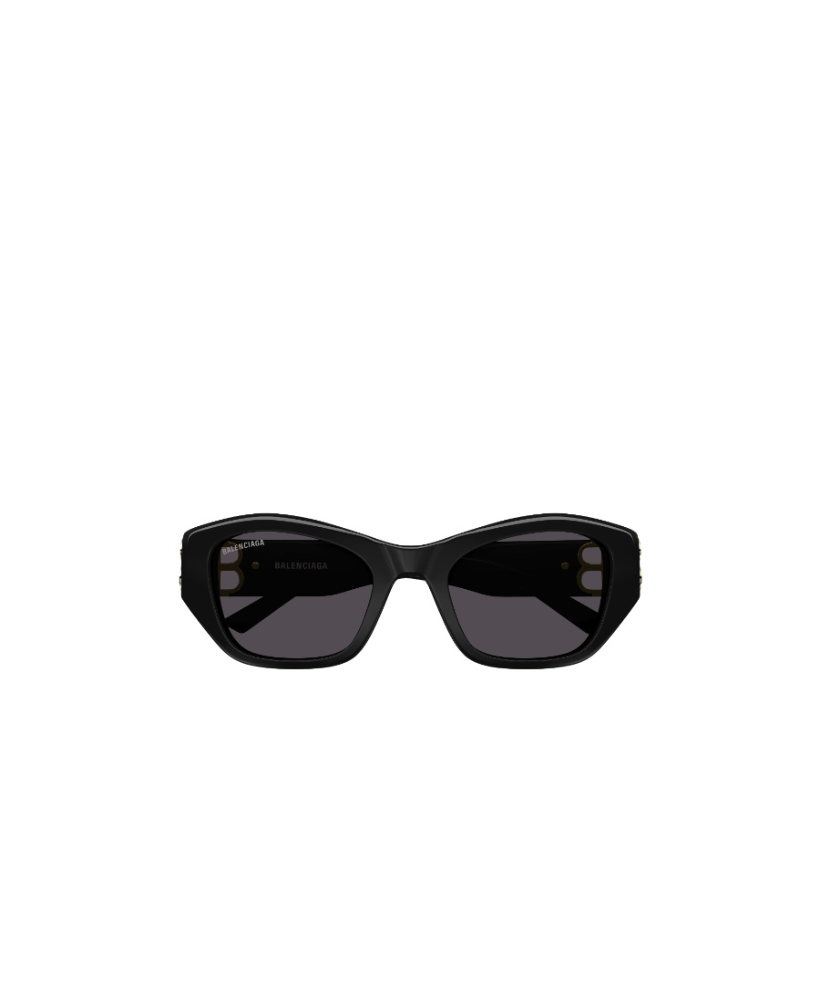 Balenciaga Eyewear Rectangular Frame Sunglasses In Black