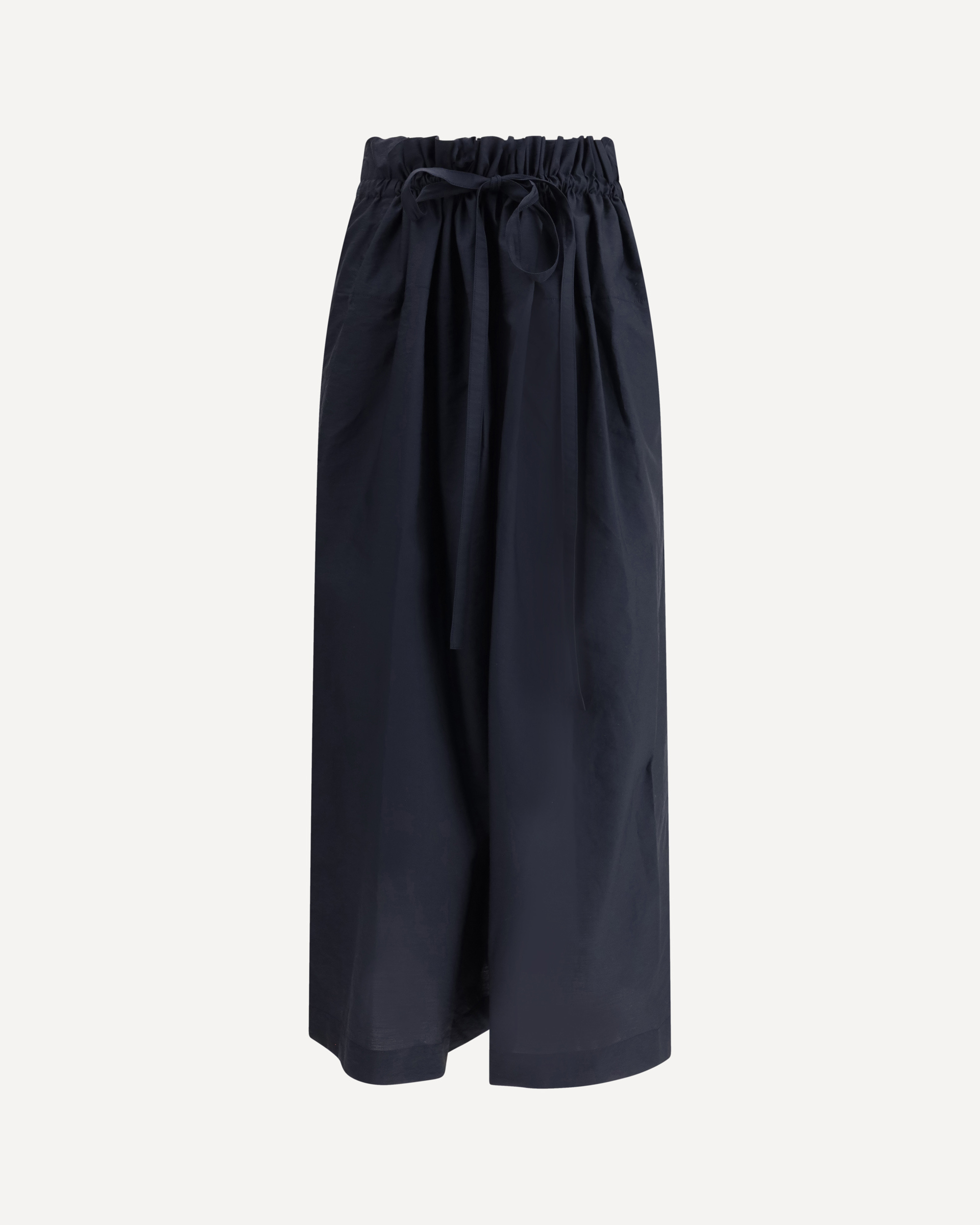 Fabiana Filippi Midi Skirt Tailored Elasticated Waistband In Black
