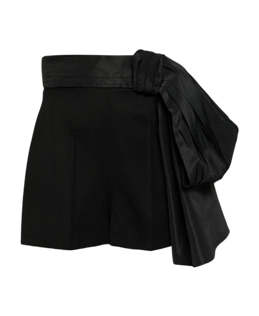 ALEXANDER MCQUEEN OVERSIZE-BOW TAILORED SHORTS