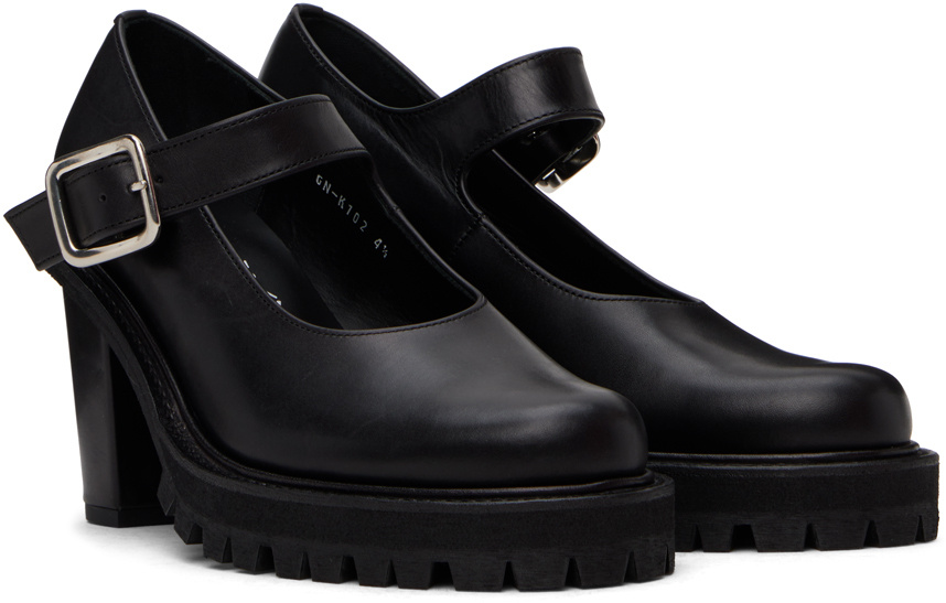 COMME DES GARÇONS BUCKLE HIGH HEELS