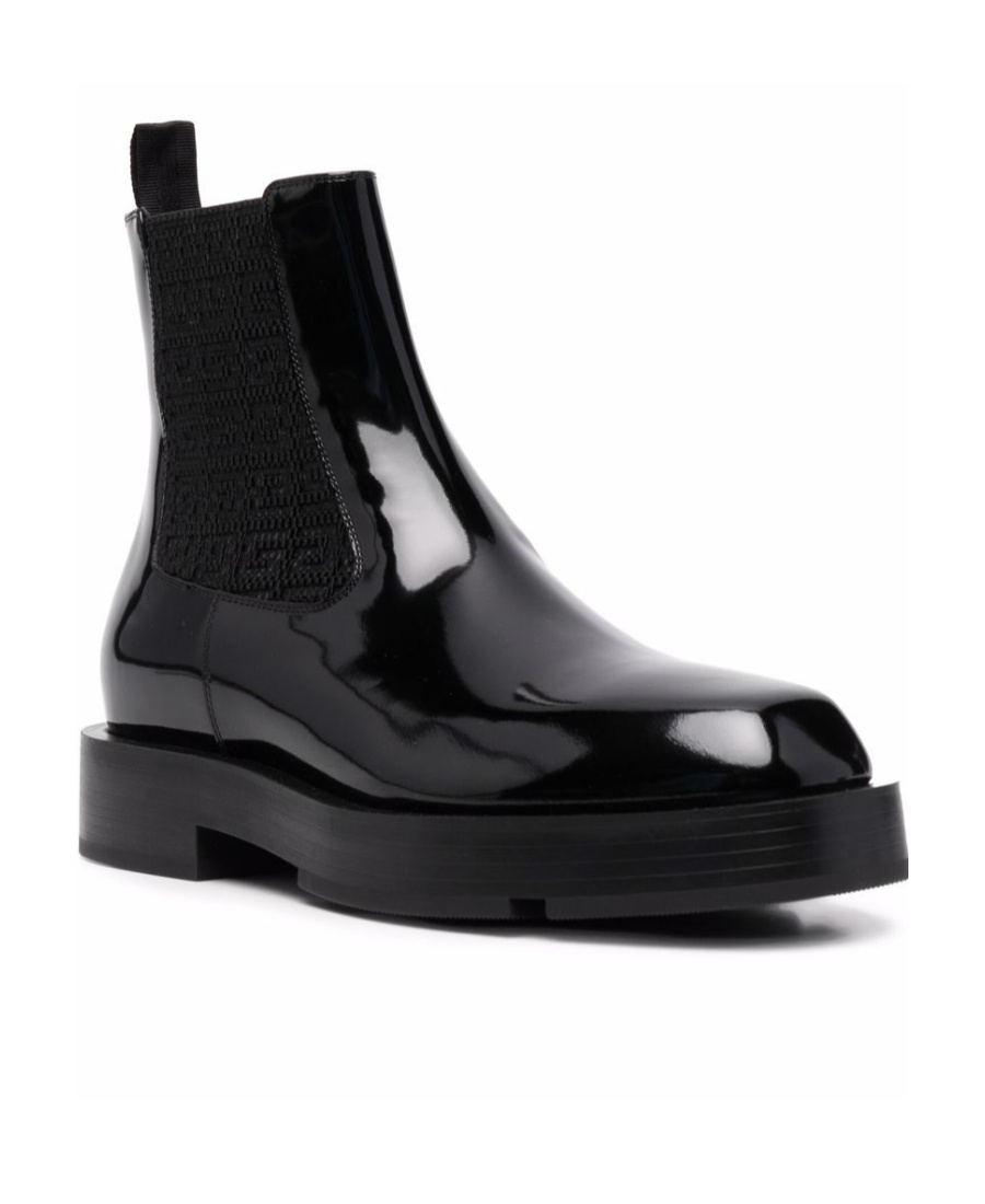 GIVENCHY GIVENCHY ROUND TOE ANKLE BOOTS