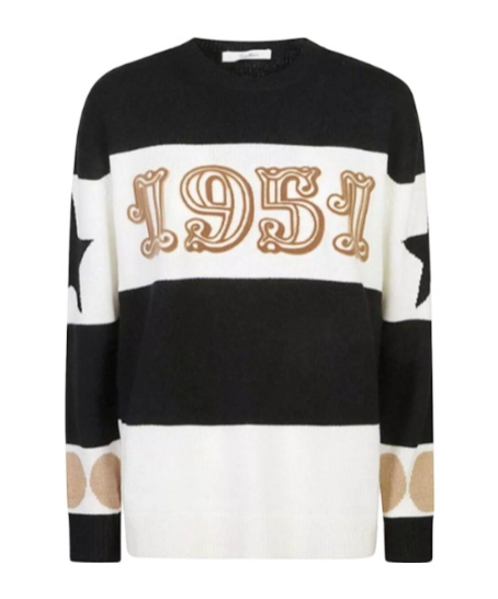 Max Mara Dirce Wool And Cashmere Sweater In Black