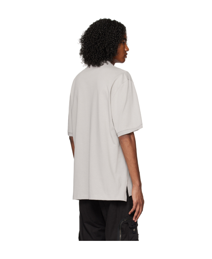Moschino Logo Short-sleeved Polo Shirt In White