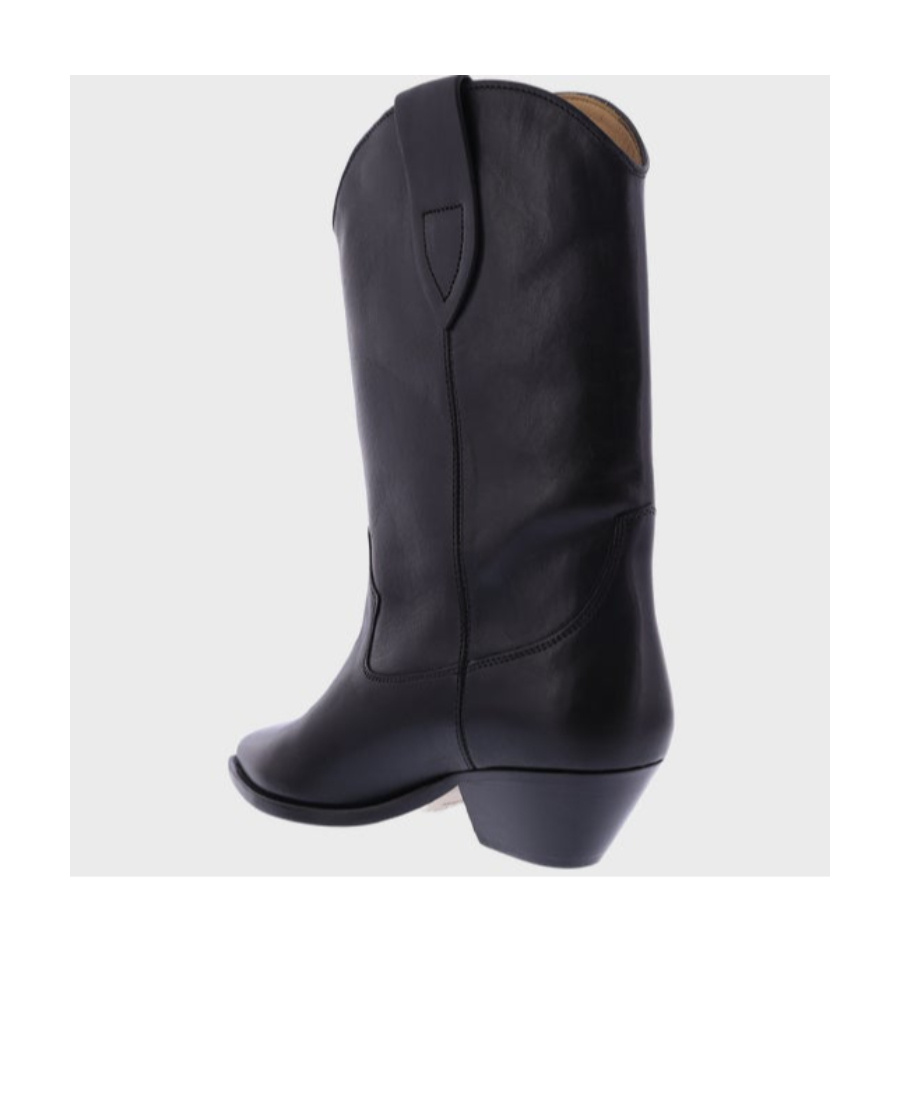 Shop Isabel Marant Pointed Toe Block Heeled Ankle Boots In Black