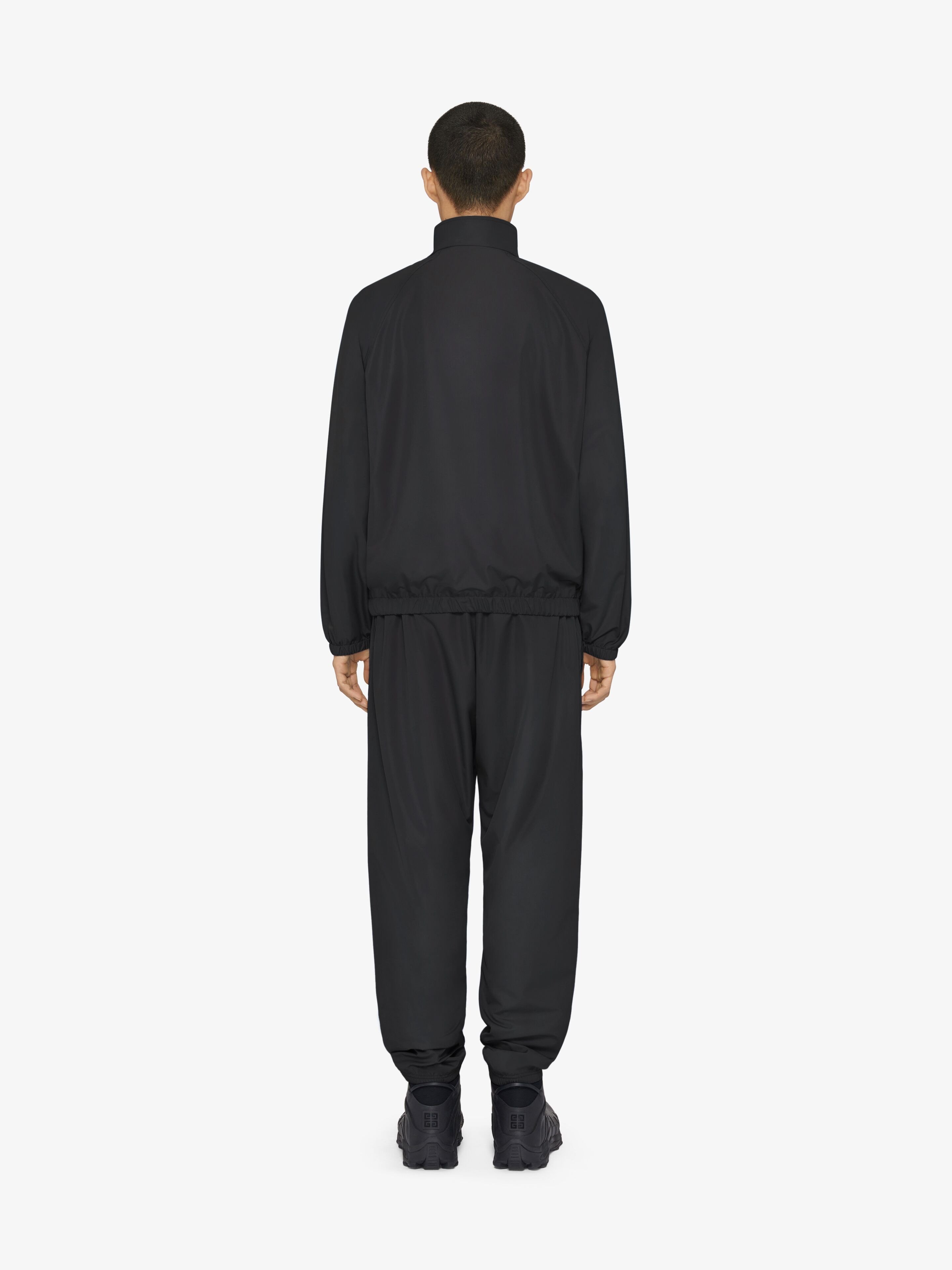 Shop Givenchy Tracksuit Jacket With 4g Detail In Black