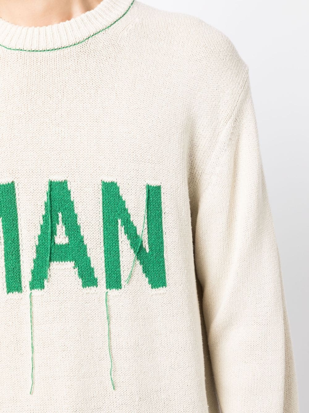 Junya Watanabe Man Sweater In White