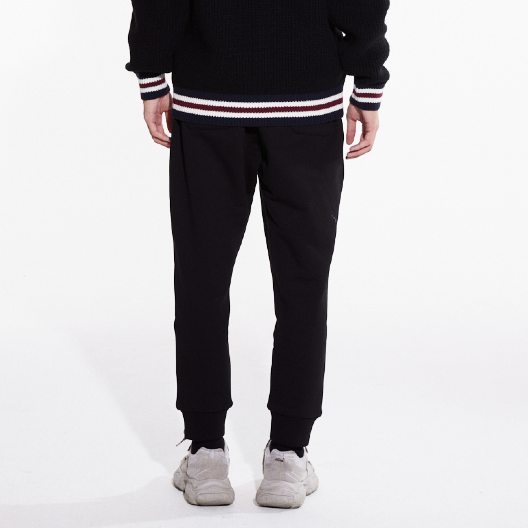 Liuregali Logo Drawstring Sweatpants In Black
