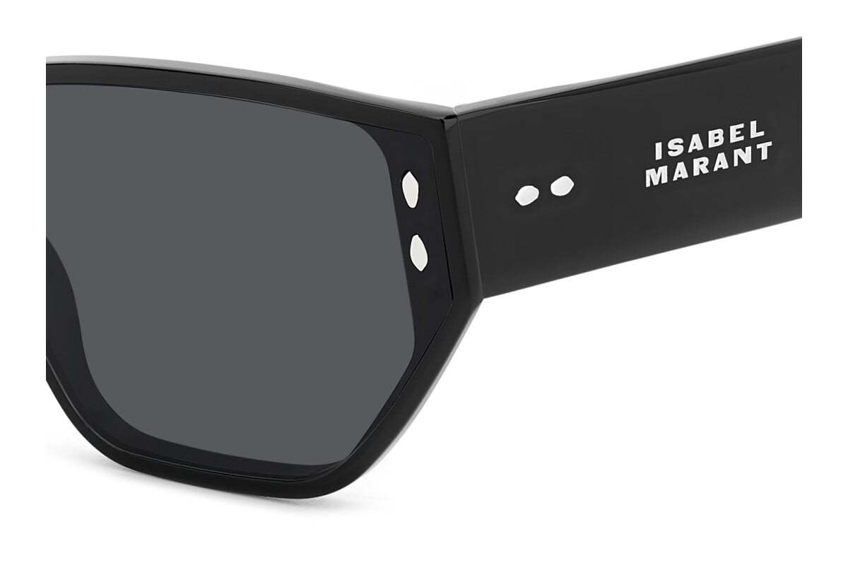 Isabel Marant 66mm Oversize Angular Sunglasses In Gray