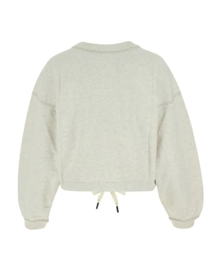 Isabel Marant Étoile Sweatshirt Isabel Marant Etoile Woman Color Beige In White