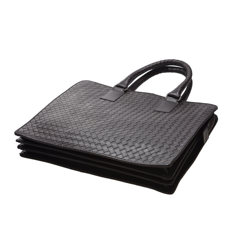 Bottega Veneta Knitted Handbag In Brown