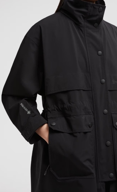 Moncler Seigne 2-in-1 Shell Jacket Black In Black