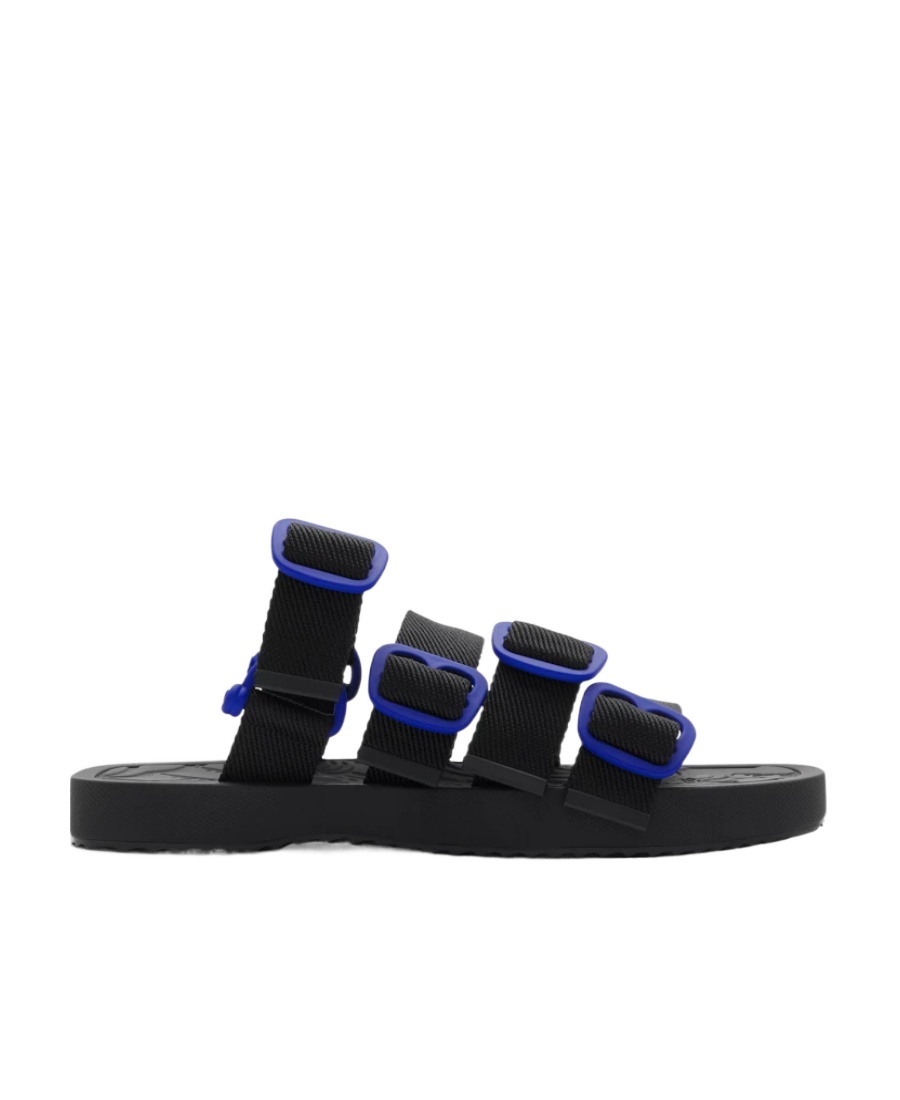 Burberry Sandals Black In Black